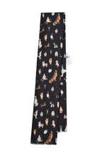 Playful Pup Print Scarf