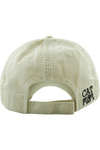 Cat Mom Vintage Ball Cap