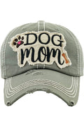 Dog Mom Vintage Ball Cap