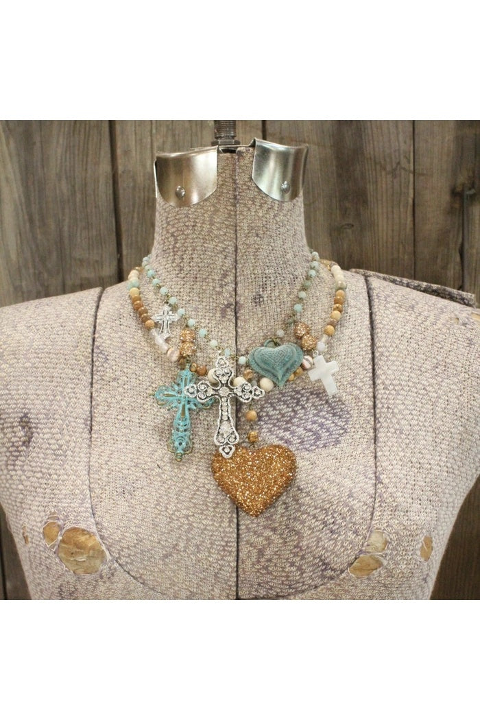 Faith, Hope & Love Layered Necklace