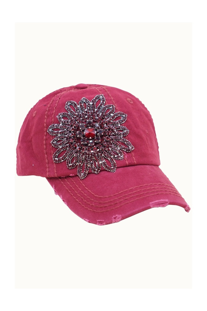 Sunflower Glitz Cap