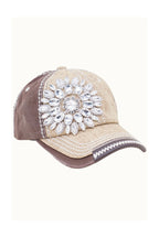 Sunflower Glitz Two-Tone Cap