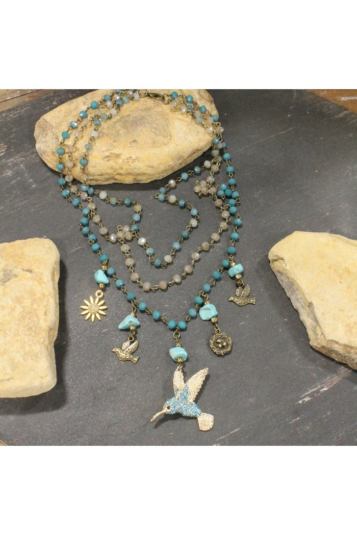 Hummingbird Necklace