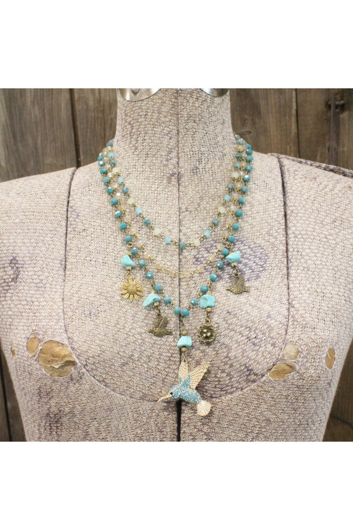 Hummingbird Necklace