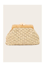 Straw Braided Clutch Bag