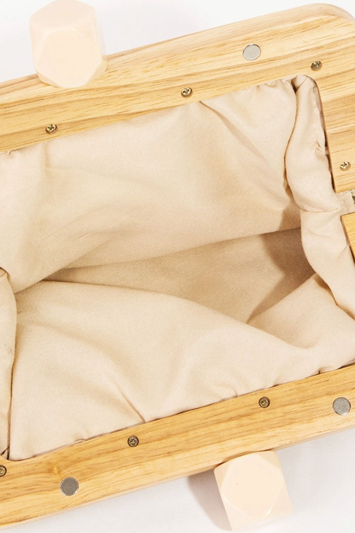 Straw Braided Clutch Bag