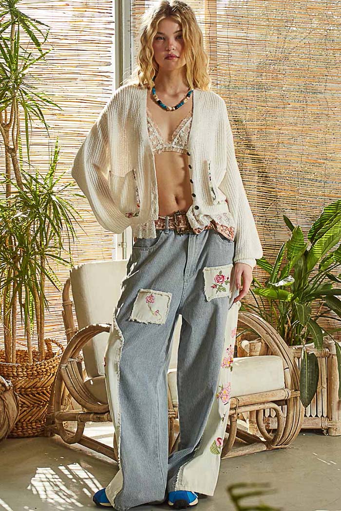 Soft Lace Ruffle Cardigan
