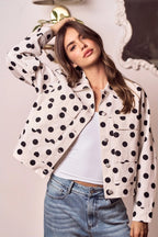 Dotted Charm Polka Jacket