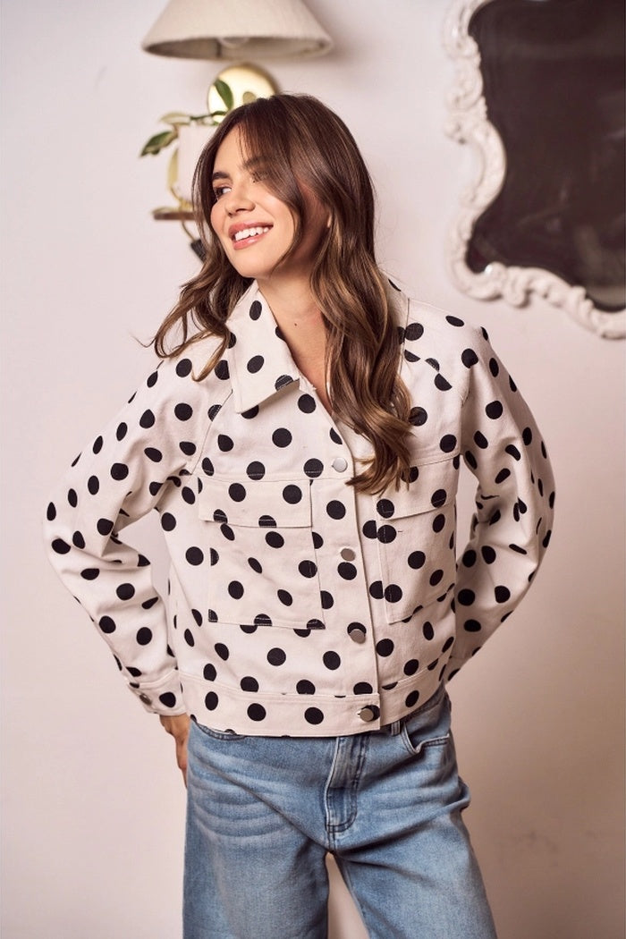 Dotted Charm Polka Jacket