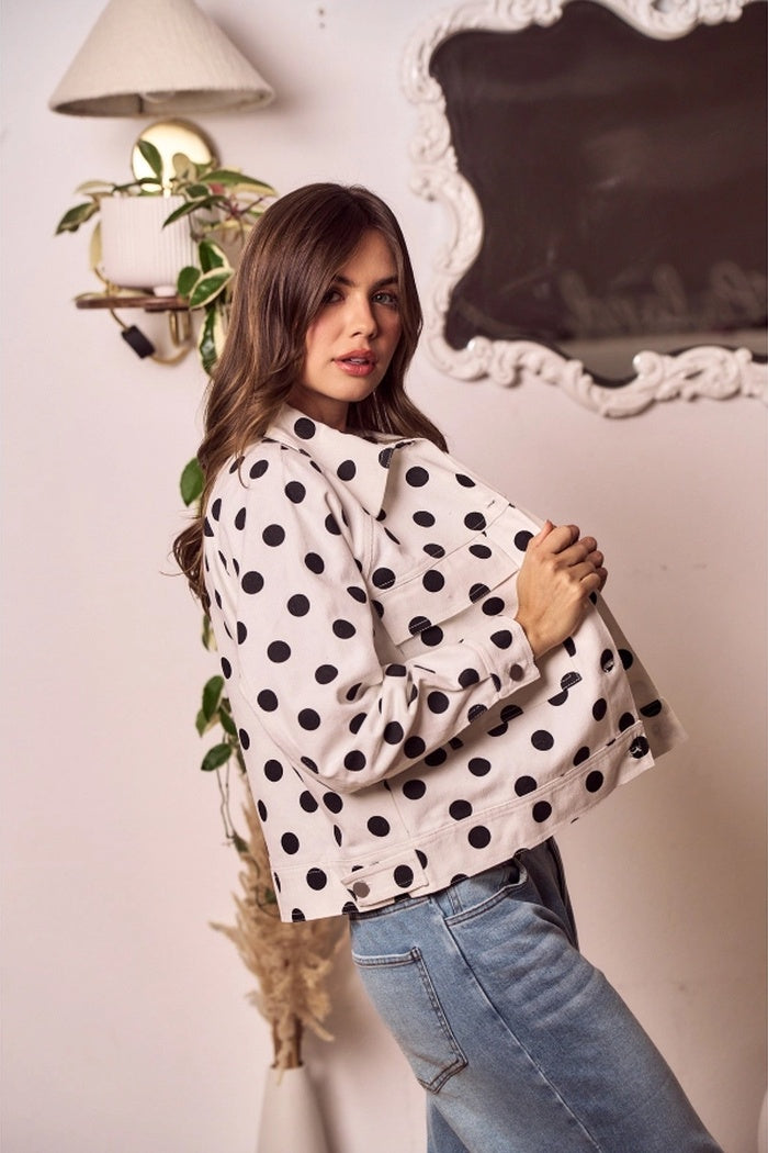 Dotted Charm Polka Jacket
