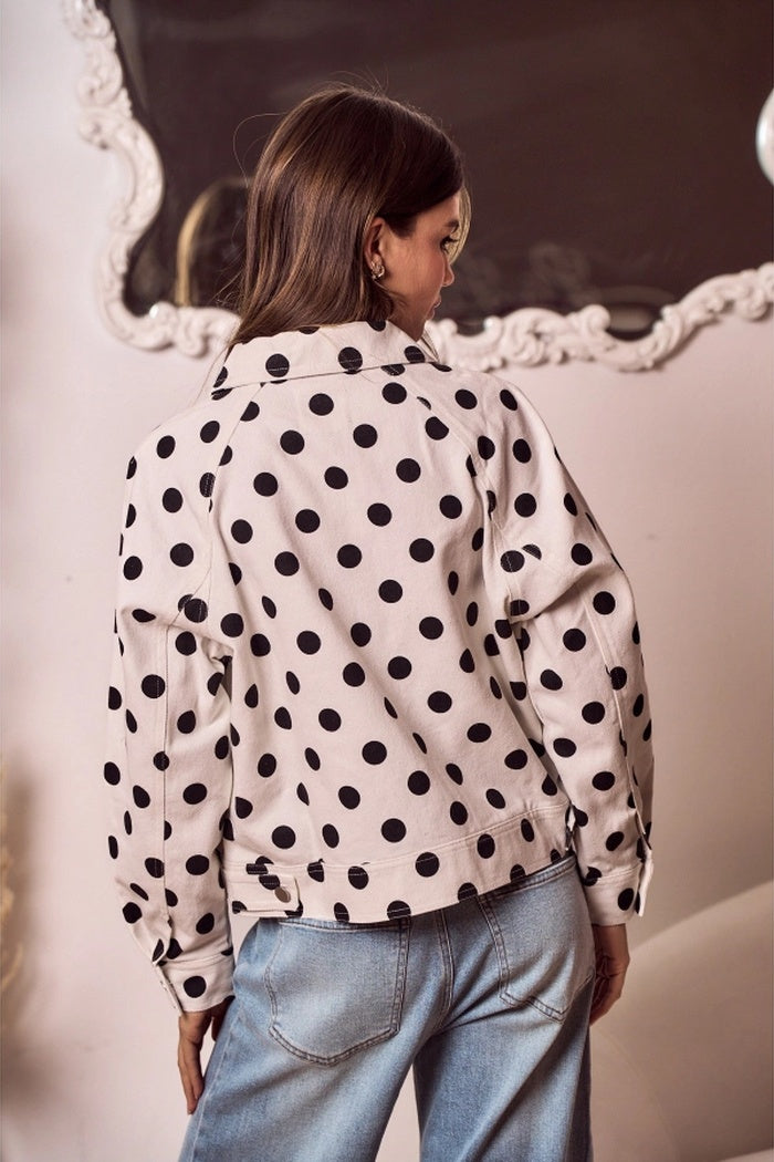 Dotted Charm Polka Jacket