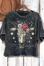 Should’ve Been A Cowgirl Crop Tee