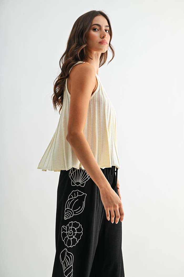Coastal Breeze Knit Tank