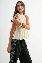 Coastal Breeze Knit Tank