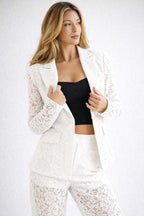 Midnight Lace Blazer