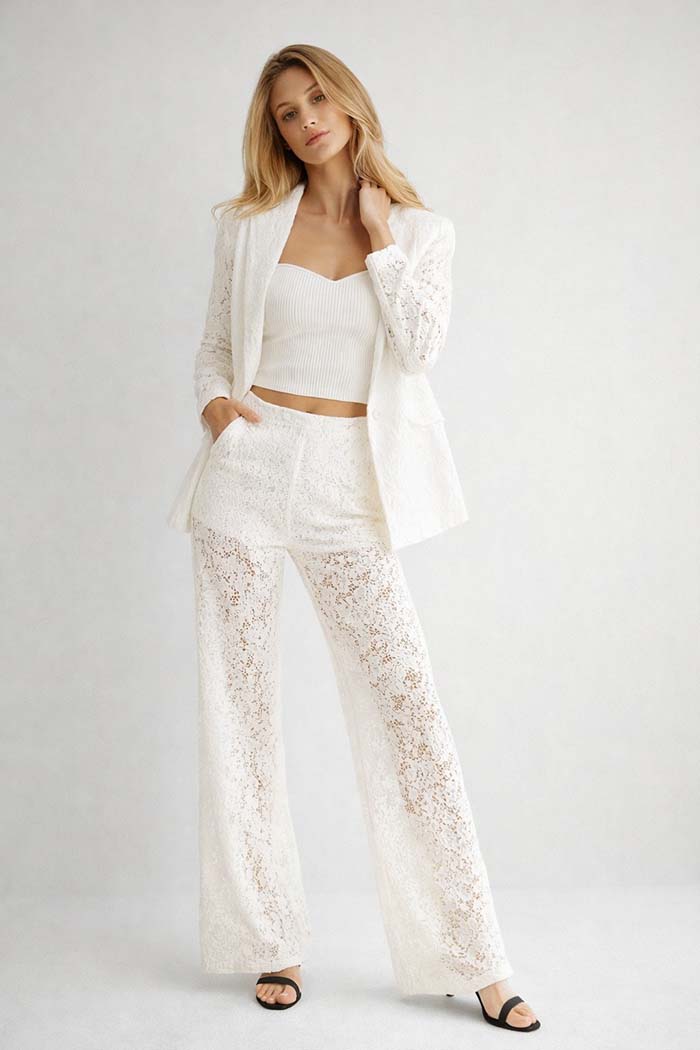 Midnight Lace Blazer