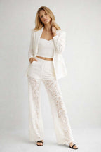 Midnight Lace Blazer