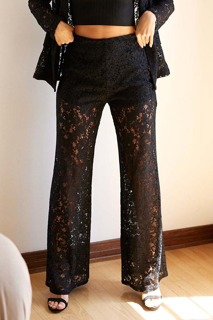 Midnight Lace Pants