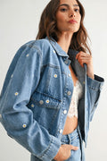 Daisy Meadow Denim Jacket