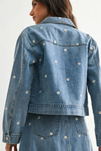 Daisy Meadow Denim Jacket