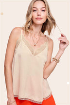 Lace Camisole Tank Top