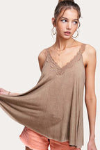 Lace Camisole Tank Top