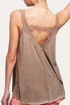Lace Camisole Tank Top