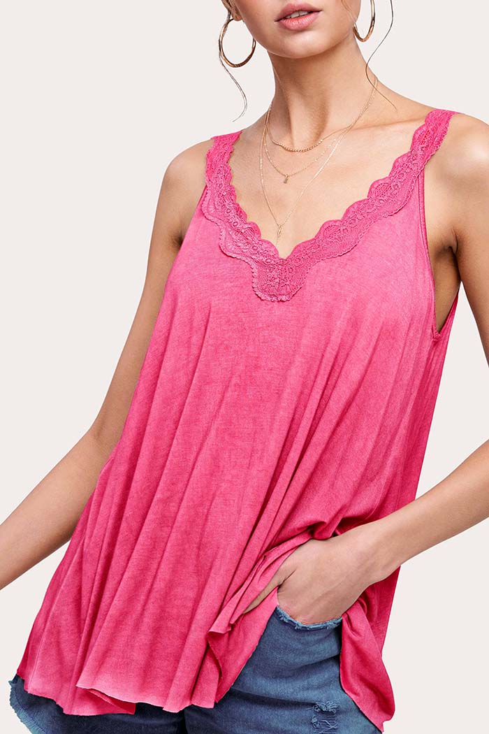 Lace Camisole Tank Top