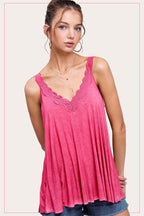 Lace Camisole Tank Top