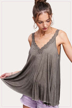 Lace Camisole Tank Top