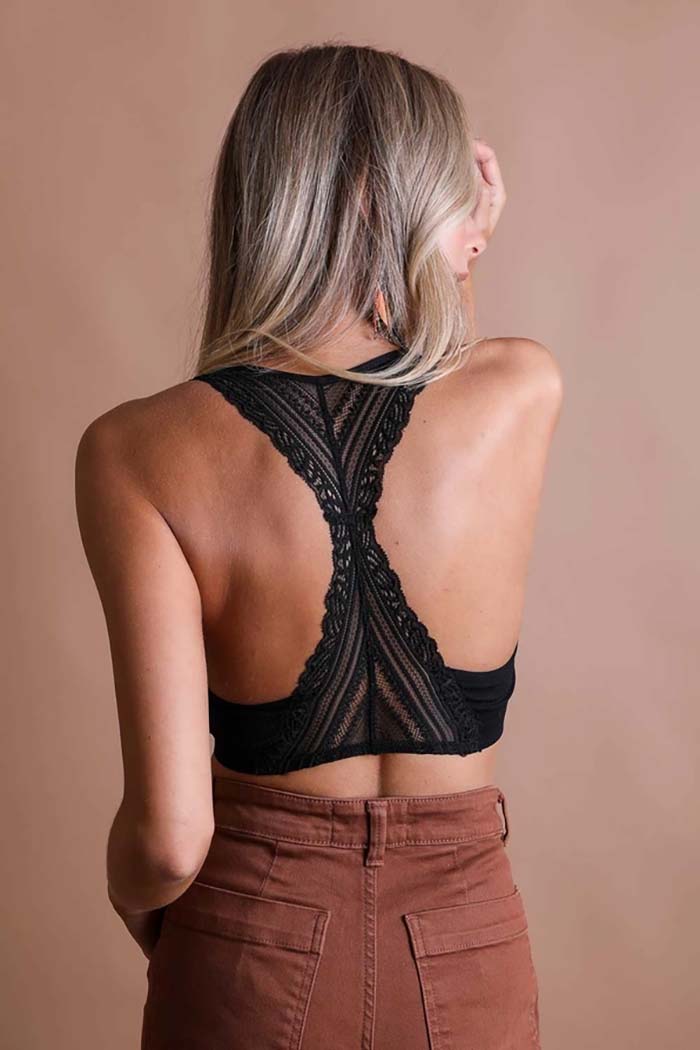 Whimsy Lace Racerback Bralette