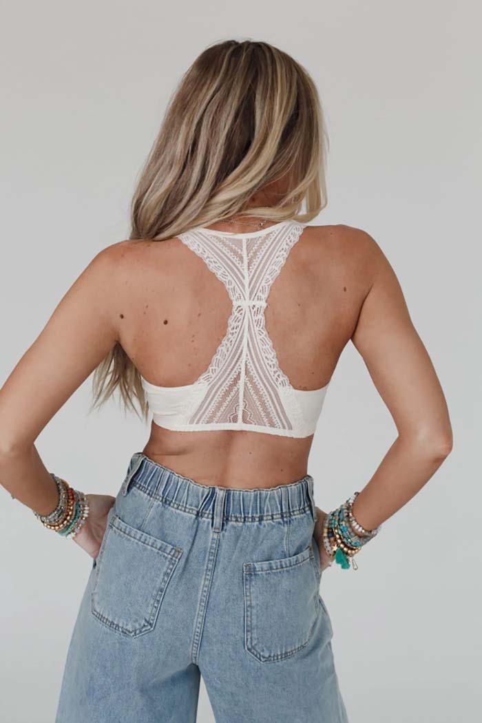 Whimsy Lace Racerback Bralette