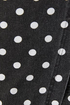 Midnight Dot Denim Skort