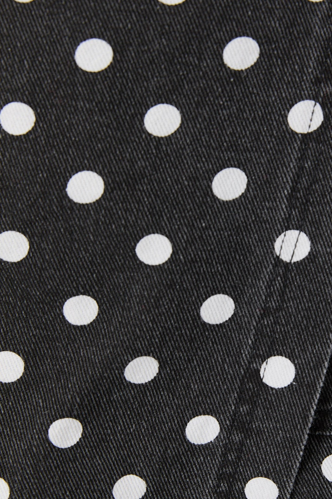 Midnight Dot Denim Skort