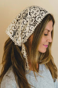 Lace Scarf Bandana Neck Tie