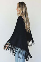 Showstopper Fringe Poncho