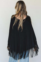 Showstopper Fringe Poncho
