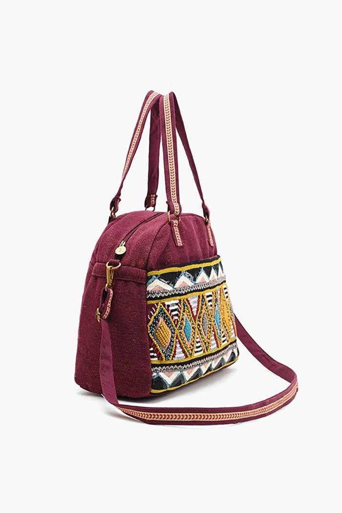 Glam Embellished Traveler Bag