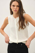 Button-Up Sweater Vest