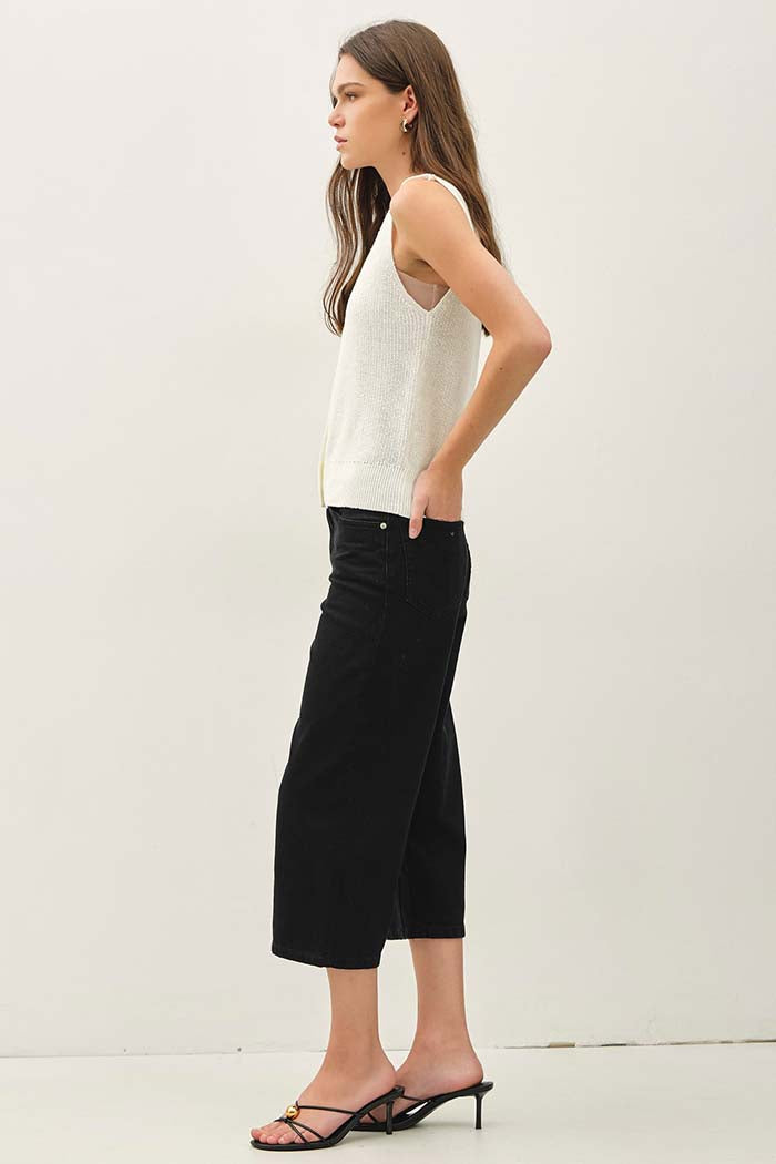 Button-Up Sweater Vest