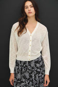 Slub Knit Cardigan