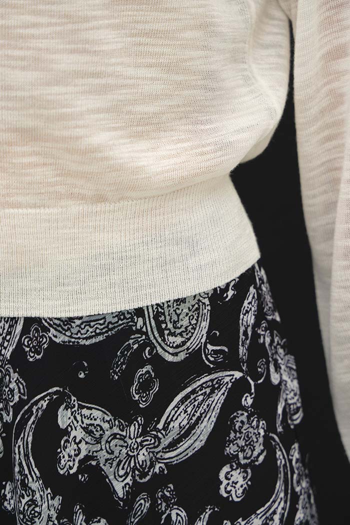 Slub Knit Cardigan