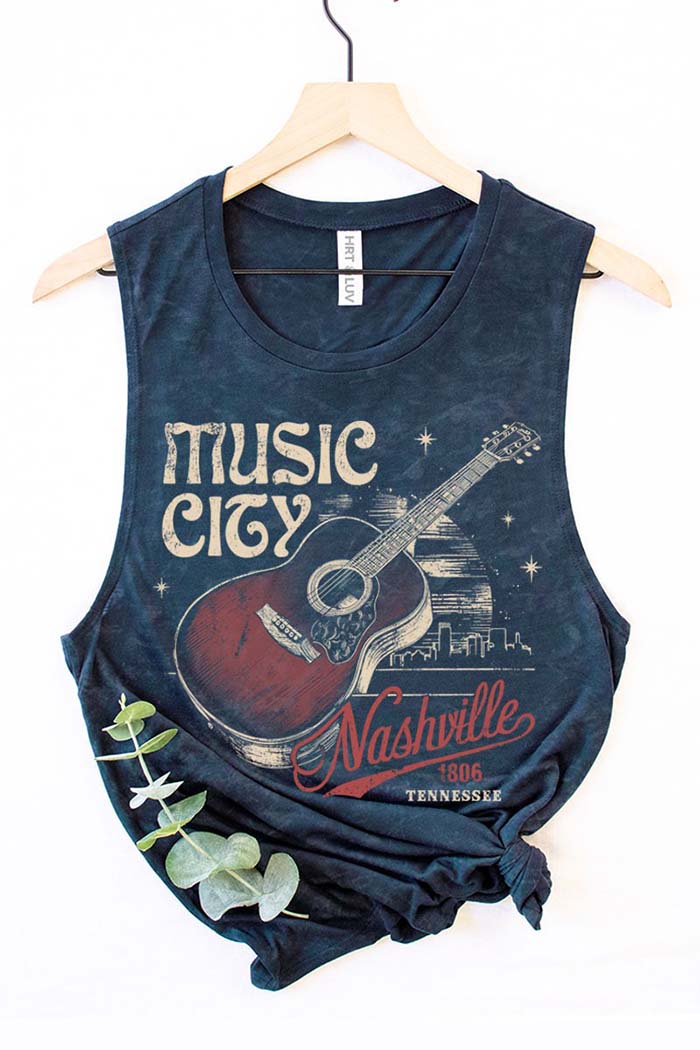 Nashville Mineral Graphic Tank Top