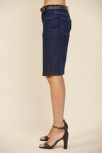 High Waist Wide Leg Bermuda Shorts