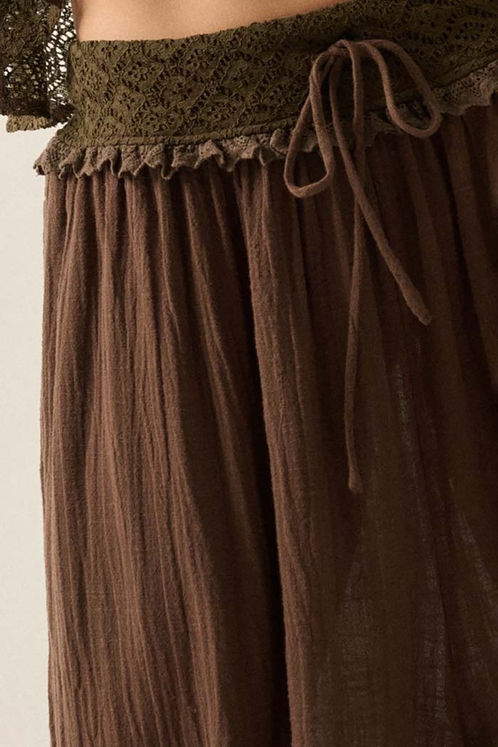 Drawstring Balloon Pants