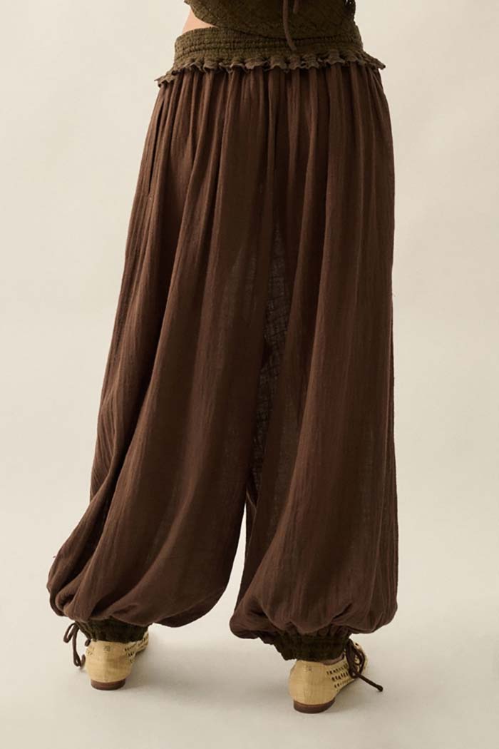 Drawstring Balloon Pants