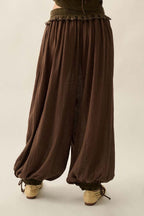 Drawstring Balloon Pants