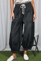 Midnight Drift Barrel Jeans