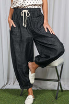 Midnight Drift Barrel Jeans