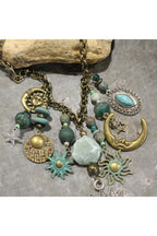 Day & Night Bronze Charmed Necklace